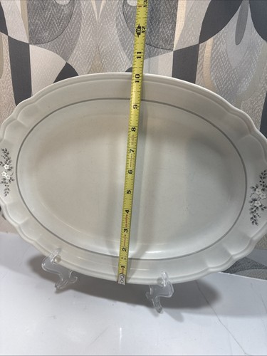 Pfaltzgraff Remembrance Pattern Large Oval Serving Platter 14.5" FREE SHIP - Picture 5 of 6