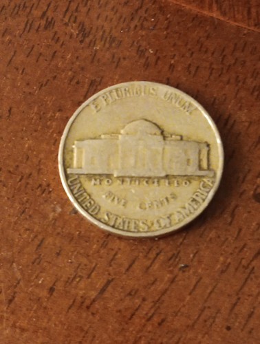 1941 DDO DDR No Mint Mark Jefferson Nickel - Picture 8 of 11