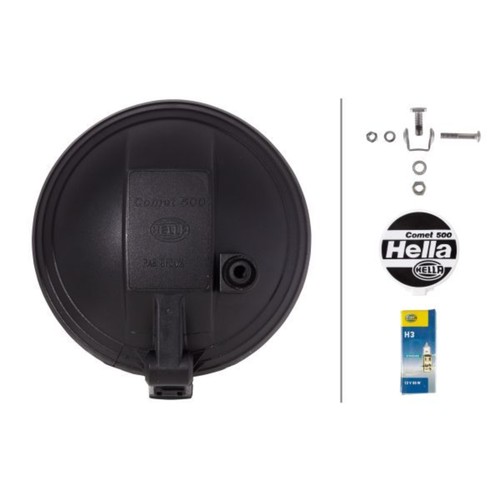 Comet 500 Halogen Spot Light, Inc H3 Bulb - Additional High-Beam Illumination - Picture 2 of 3