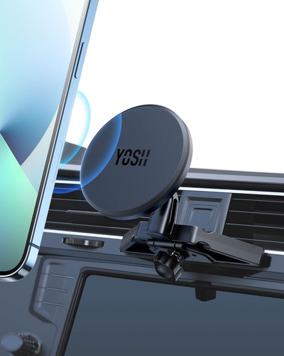 YOSH Mag-Safe Car Mount CD Slot Phone Holder for Car, Magnetic Phone... - 第 1/12 張圖片