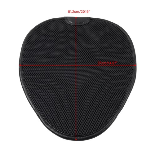 1pc Driver + Passenger Seat Pillion Pad For Harley Road Glide King FLTRU FLHR - Picture 10 of 11