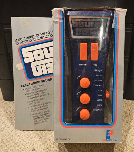 FUNDIMENSIONS SOUND GIZMO Vintage Sound Effect Creator electronic handheld WORKS - Picture 2 of 20