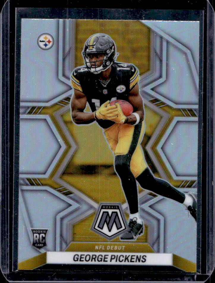 2022 Panini Mosaic George Pickens RC Silver Rookie NFL Debut #282