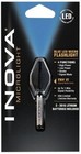 Nite Ize Inova CB-W Translucent Microlight, White LED and Black Grip 1 pack Clea