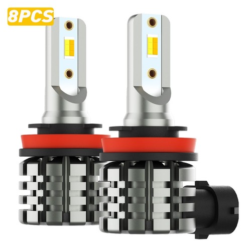 2-10x Two AUXITO H8//H11 LED Bulb Fog Lamp DRL White+Yellow Light Canbus Free AU - Picture 14 of 15