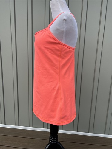 Lululemon Women’s Power Y Tank Heathered Racer Back Tank top Size 10 Orange - Picture 4 of 12