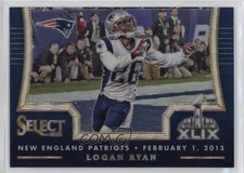 2014 Panini Select Super Bowl XLIX Redemption Prize Blue Mojo Prizm Logan Ryan