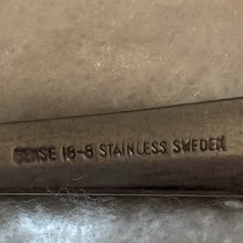 Gense Facette Sweden Set of 5 Tablespoons 18-8 Stainless Steel Discontinued - Picture 14 of 14