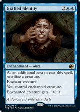 1x Grafted Identity MTG Innistrad: Midnight Hunt NM Magic Regular