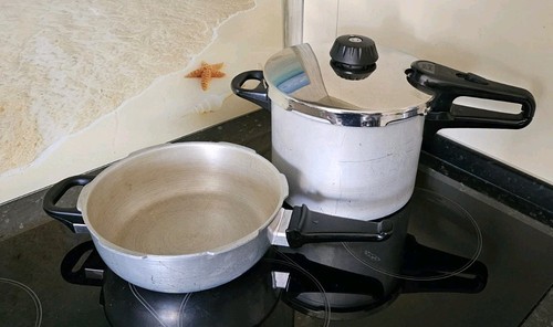 Fissler Vitavit Schnellkochtopf-Set 5,5l + 2,0l, 22cm Schnellkochtopf, Dämpfer - Bild 2 von 9