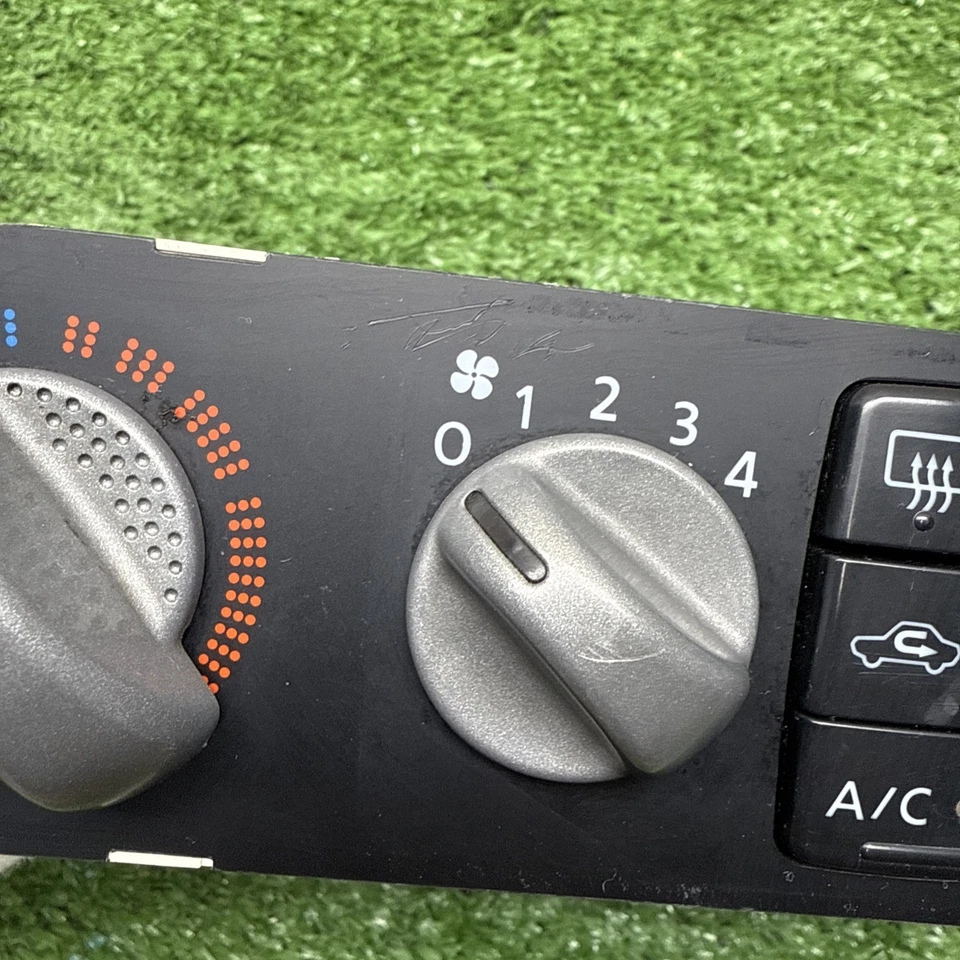 H#2 00-03 NISSAN SENTRA TEMPERATURA CLIMATIZADOR CALEFACCIÓN AIRE ACONDICIONADO INTERRUPTOR OEM V1 Foto 4 de 4