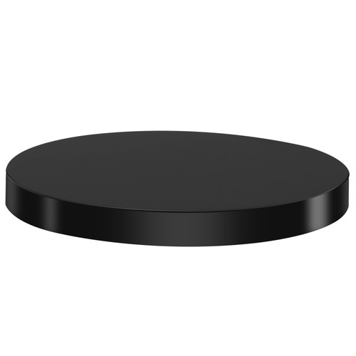 Obsidian Divining Mirror Small Round Scrying Vosarea Black Circle - Picture 4 of 12
