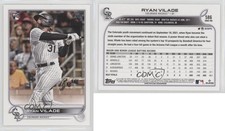 2022 Topps Series 2 Image Variation SP Ryan Vilade #586 Rookie RC