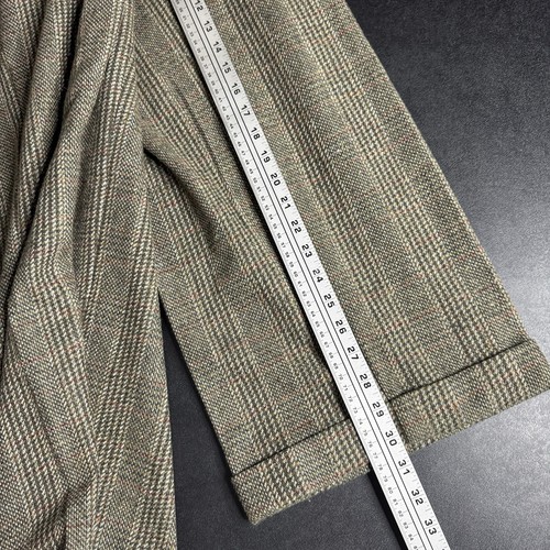 Yale Platinum Hose Herren 34X32 Wolle Braun Tweed Vintage Opa - Bild 4 von 6