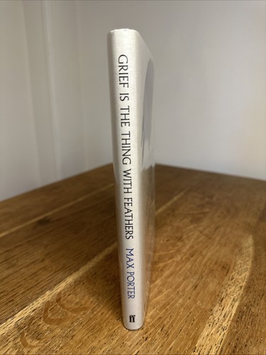 Grief Is the Thing with Feathers by Max Porter 2015 SIGNED UK HB 1st Faber - Picture 8 of 9