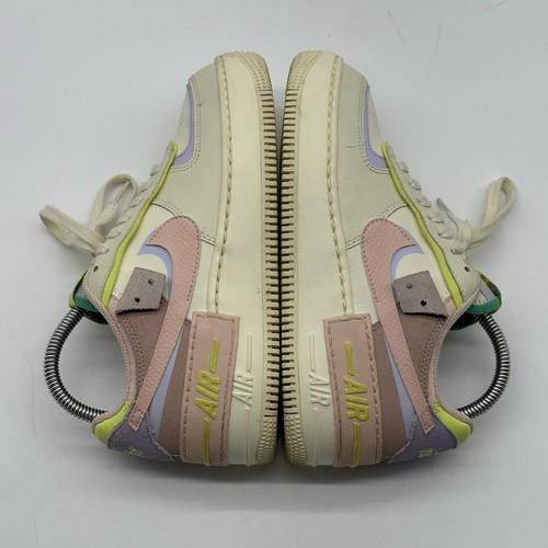 Nike Air Force 1 Low Shadow Cashmere Pastel Low Top Sneakers - Women's Size 6.5 - Picture 8 of 16