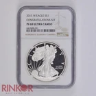 2013-W Congratulations Set 1oz Proof American Silver Eagle NGC PF 69