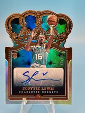 2021-22 Panini Crown Royale - Rookie Crown Autographs Scottie Lewis /99 (AU, RC)