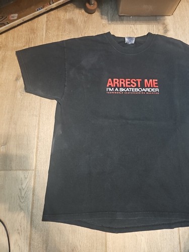 (90s) Transworld Skateboarding Magazine T-Shirt Rare Vintage Large Sun Damage  - Bild 2 von 11