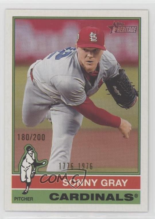 2025 Topps Heritage Bicentennial /200 Sonny Gray #388