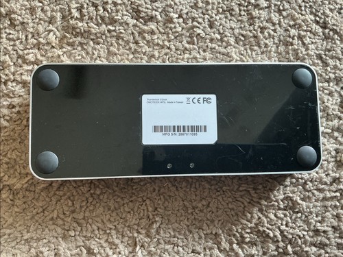 OWC OWCTB3DK14PSL 14 Port Thunderbolt 3 Dock for Windows and Mac - Silver