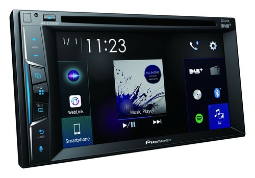 Pioneer MP3 USB DVD Bluetooth DAB 2DIN Autoradio für BMW 5er E39 X5 Quadlock - Bild 5 von 8