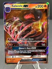 Pokémon TCG Salazzle GX Burning Shadows 25/147 Holo Ultra Rare