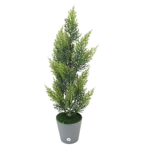 Lighted Cypress Tree Decor USB Powered LED Mini Light Up Table Centerpiece Simu - Picture 5 of 12