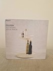 Next Cream Malvern Rotating Spice Rack Kitchen Jars Utility Storage Holder Gift