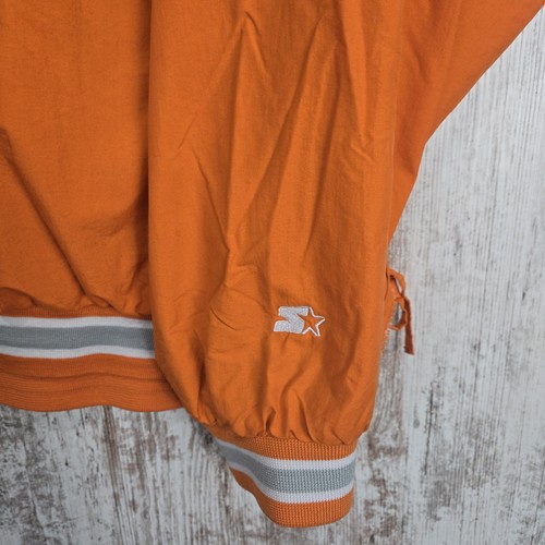Chaqueta De Colección Tennessee Volunteers Starter Talla Grande Naranja Pullover Forrada - Imagen 7 de 16