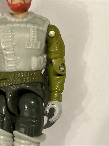 Largo alcance 1989 G.I. Figura de acción Joe Hasbro vintage con tarjeta de archivo - Imagen 7 de 11