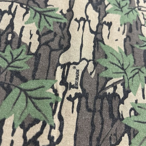 Vintage Duck Bay T-Shirt Tree Bark Camo Tee Adult L Large Made USA Single Stitch - Picture 10 of 18