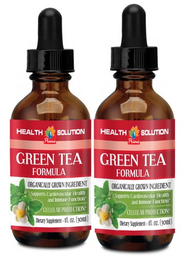 Green Tea Formula Drops Cardiovascular Health and Immune System (2 Bottles) - Picture 1 of 2