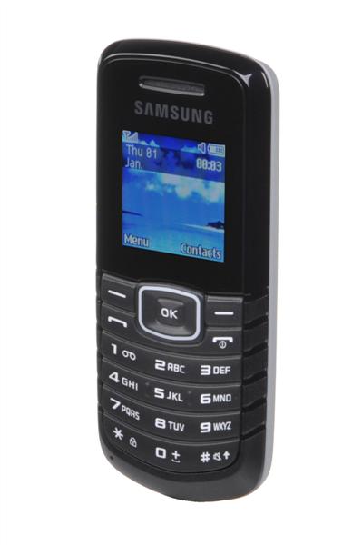 Samsung GT E1080 - Schwarz (Ohne Simlock) Handy - Bild 1 von 1