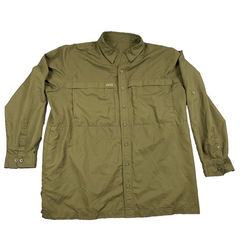 Game Guard Hemd Herren 2XL grün feuchtigkeitsableitend Belüftung Angeln Jagd Outdoor