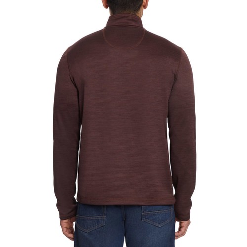 G.H. Bass Men's Quarter Zip Fleece Top - Picture 10 of 18