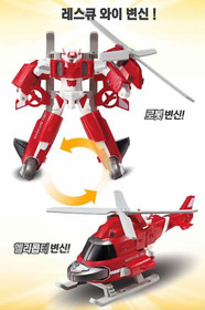 TOBOT V RESCUE Y Rescue dispatch Helicopter Transformer Robot