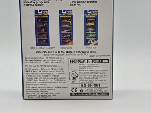 Vintage Hot Wheels 5 Gift Pack Toy Car Truck City Action #17458 1996  - Picture 6 of 12
