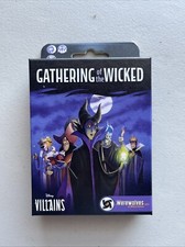 Disney Villains Gathering of the Wicked Card Game New
