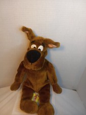 Cartoon Network Talking Scooby Doo Plush 15" EQUITY Hanna Barbera 2000 Tested