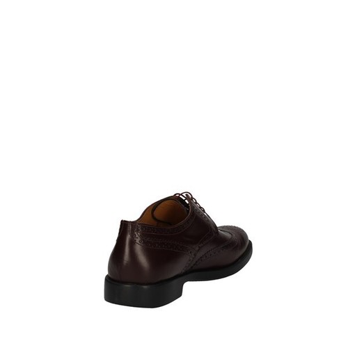 SCARPE DERBY CASUAL UOMO BRIAN CRESS BY CAMPANILE X9424 PELLE DARK MARRONE AI - Picture 3 of 6