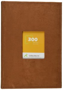 Golden-State-Art-Suede-Cover-Photo-Album-Holds-300-4x6-034-pictures-3-per-page