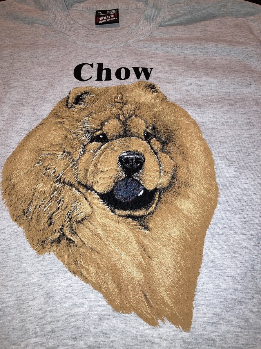 Vintage: NOS Chow Ash Medium T-Shirt Single Stitch. Made In