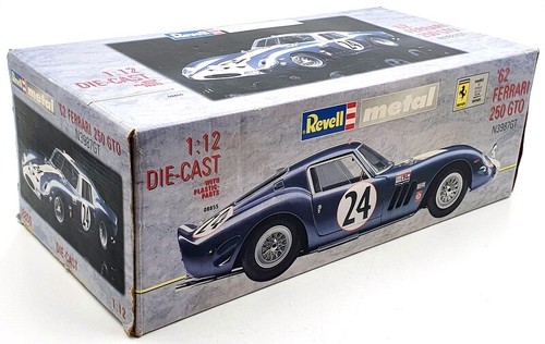 Revell 1/12 Scale Diecast 08855 - Ferrari 250 GTO N3987GT #24 - Blue - Picture 6 of 6