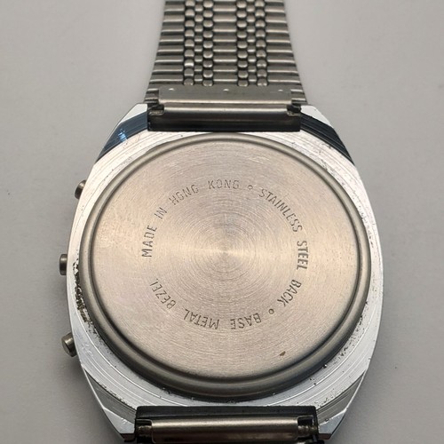 VINTAGE CRONOALARM WATCH Alarm Chronograph QUARTZ Digital Watch NEW BATTERY  - Picture 7 of 10