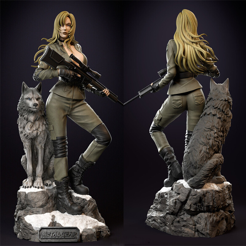 L GEAR SNIPER WOLF フィギュア コトブキヤ L GEAR SNIPER WOLF フィギュア コトブキヤ Metal Gear Solid