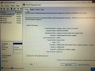 Dell Inspiron 3582 15.6 Dell Inspiron 3582 15.6