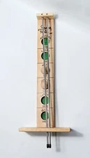 Go! Games Space Force Shoot The Moon Board GAMES Solid WOOD Balls Tabletop Felt 