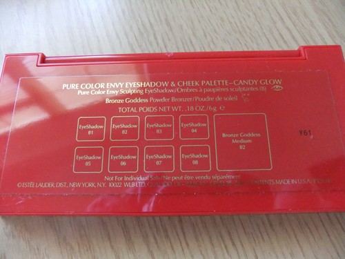 Estee Lauder Candy Glow Pure Colour Envy Eyeshadow & Cheek Palette~Tracked Post - Picture 2 of 3