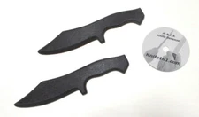 Tactical Training Knife Trainer Dagger Polypropylene DVD Knives Martial Arts